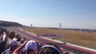 F1 US Grand Prix 2012 Opening Lap Turn 11 Hairpin [upl. by Waltner287]