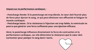 Le Cœur  Comprendre le Débit Cardiaque la Rigidité Myocardique et la Performance Cardiaque [upl. by Bartolemo]