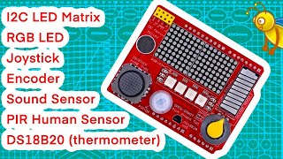 Learn arduino fast with this shield Rich Shield TWO [upl. by Subocaj227]