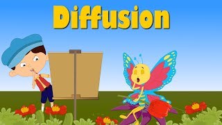 Diffusion  aumsum kids science education children [upl. by Fawcette]