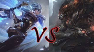 FASCINATING POETIC Quote battle between Nightbringer Yasuo and Dawnbringer Riven [upl. by Apgar]