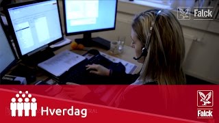 Hvordan er det at arbejde på vagtcentralen i Falck [upl. by Horgan]