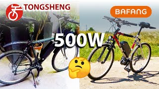 Tongsheng TSDZ2 or Bafang BBS02B  500W Middrive Comparison Which one to choose [upl. by Birch959]