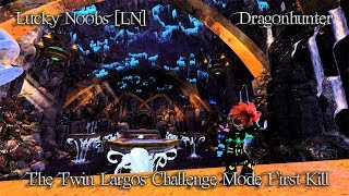 Lucky Noobs LN  Wing 6 Boss 2 The Twing Largos Challenge Mode First Kill  Dragonhunter PoV [upl. by Cybil827]