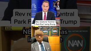 Rev Al reacts to Central Park Five suing Trump [upl. by Trefler]