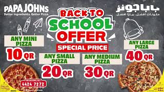 📚 Back to School Offer Extended by Customer Demand 🍕Until September 15th 🍕 [upl. by Pathe]