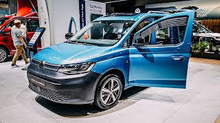 NEW VW CADDY CALIFORNIA 2024 REVIEW at Caravan Salon Düsseldorf 2023 The best small Camper van [upl. by Notnilc]