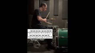 Danny Carey  “Eulogy” Drum Cover tool drumcover drummer musicians eulogy drums [upl. by Forrest283]