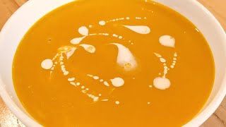 Cómo hacer SOPA CREMA DE ZAPALLO 🥣 Receta FÁCIL y RÁPIDA  Libro de Recetas [upl. by Ute]