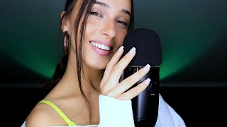 ASMR Deep Ear Attention  Breathy Whispers and Mic Triggers [upl. by Tjader]