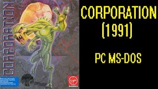 Corporation 1991  DOS Gameplay Video PC MSDOS [upl. by Stedman305]