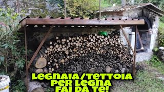 TETTOIALEGNAIA PER LEGNA FAI DA TE [upl. by Geilich823]