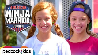 AMERICAN NINJA WARRIOR JUNIOR  Twin vs Twin Battle [upl. by Enymzaj]