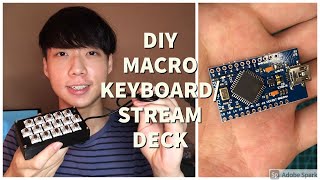 Building a Macro KeyboardStream Deck [upl. by Eatnad757]