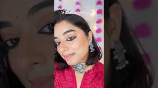 Reverse kajal eyelook ✨ makeup shorts makeuptutorial [upl. by Iralam]