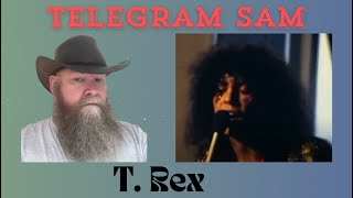 T Rex  Telegram Sam 1972 reaction commentary [upl. by Necila]