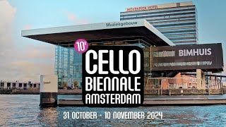 10e Cello Biënnale Amsterdam – Ontmoet de Biënnalecellisten [upl. by Gaillard112]