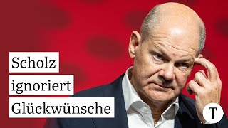 Scholz erster Auftritt nach PistoriusRückzug Genossen reagieren  SPDKanzlerkandidat schweigt [upl. by Orms550]