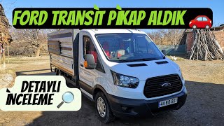 ford fordtransit pickup FORD TRANSİT PİKAP DETAYLI İNCELEME FORD TRANSİT PİCKUP DETAİLED REVİEW [upl. by Wahkuna]