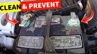 How To Clean amp Prevent Battery Corrosion on your Car Jonny DIY [upl. by Alisen545]