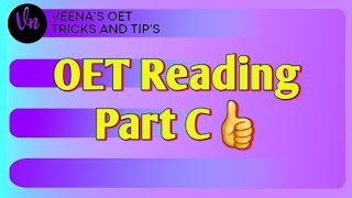 OET Reading Part C👍 oetexam oetreading oet [upl. by Wendi]