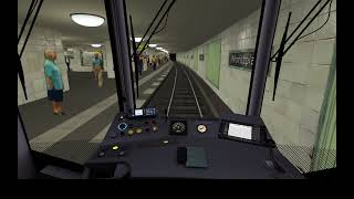 TS2099 UBahn Sim Berlin  U8 einsetzer von Boddinstraße bis Wittenau im H97 5005 [upl. by Aneleve]