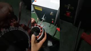 Rotor Core Magnetic Wire Twisting  JCW322A [upl. by Duvall98]