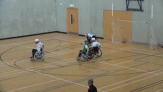 Leinster v Connacht in Round 2 of the MDonnelly Wheelchair HurlingCamogie Inter Provincial League [upl. by Tichonn]