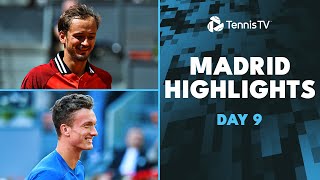 Medvedev Takes On Lehecka  Madrid 2024 Highlights QuarterFinals Day 2 [upl. by Wadell]