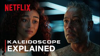 Kaleidoscope Chronological Order amp Ending Explained  Netflix [upl. by Ainoek]