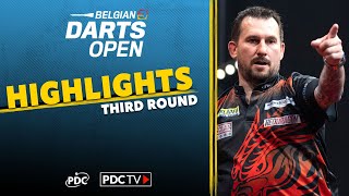 DEVASTATING DARTS  Day Three Afternoon Highlights  2022 Belgian Darts Open [upl. by Atiuqrahs]