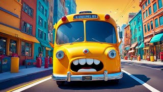 Wheels on the Bus Nursery Rhyme Song for Kids [upl. by Pandolfi958]