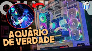 ESSE É O VERDADEIRO GABINETE AQUÁRIO 😱 Lian Li O11 Vision O11V [upl. by Bradway]