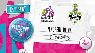 PLAYDOWNS LFB 2024  Landerneau  SaintAmand  J5 [upl. by Saimon]