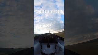 POV Landing tailwheel aerobatic aircraft [upl. by Aidiruy]