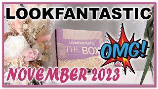 SPOILER LOOKFANTASTIC NOVEMBER 2023 BEAUTY BOX SNEAK PEEK  Hit or miss [upl. by Ynej392]