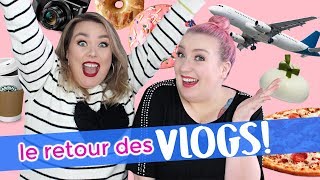 Le retour des vlogs Automne 2018  2FILLESORDINAIRES [upl. by Atelra414]