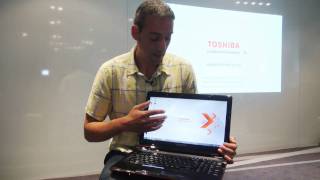 Toshiba Qosmio F750 3D  Which first look review [upl. by Gurevich]