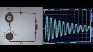 Experimente aus der Physik Elektrischer Schwingkreis [upl. by Drofniw]