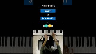 Piano battle Bach vs Scarlatti [upl. by Quickman]