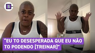 Jojo Todynho dá bronca em seguidores que não treinam e lamenta não poder se exercitar [upl. by Llertnauq]