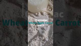 Homemade Cerealac Wheat Apple Carrot Recipe Part  1cerelacrecipe cerelac homemade infantfood [upl. by Hough379]