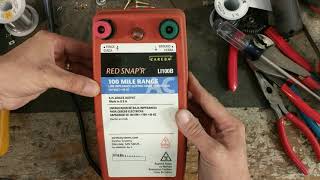 Red Snapr Fence Charger Repair [upl. by Sykleb182]