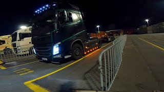 UN NOU INCEPUT O ZI DIN VIATA UNUI SOFER DE CAMION LA CONTAINERE MARITIME VOLVO FH540HAMBURG [upl. by Maller]