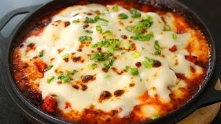 Spicy fire chicken with cheese Cheese Buldak 치즈불닭 [upl. by Bailey]