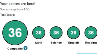 ☆ 36 on the ACT perfect score subliminal manifestation guide affirmation audio [upl. by Arvin]