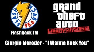 GTA Liberty City Stories  Flashback FM  Giorgio Moroder  quotI Wanna Rock Youquot [upl. by Holsworth]