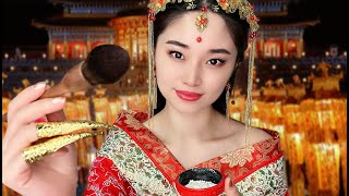 ASMR Chinese Princess Does Your Date Makeup [upl. by Ettenirt]