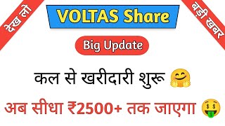 Voltas Share News Today  Voltas Share Latest News  Share Market [upl. by Lartnom]