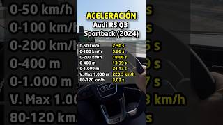 ¡Este SUV corre mucho Aceleración Audi RS Q3 Sportback aceleración audirsq3 [upl. by Howey]